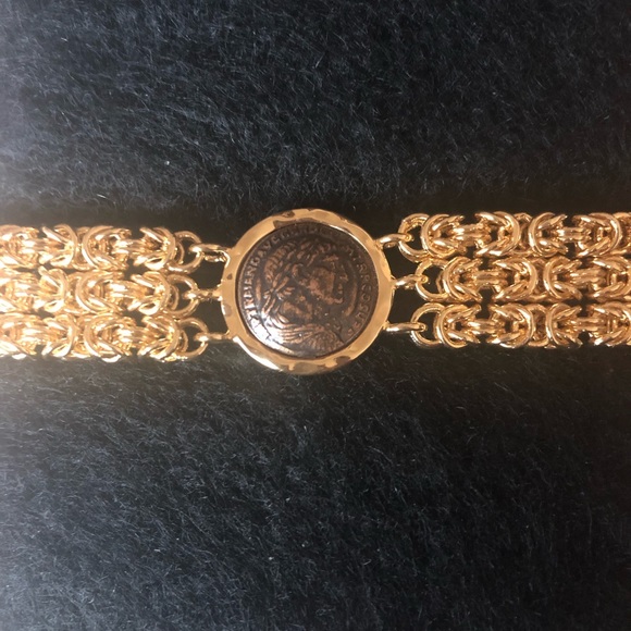 Made in Italy coin bracelet - Picture 2 of 6